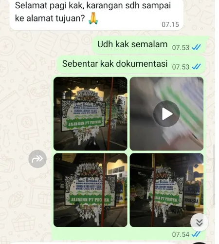 Pengiriman Papan Bunga Selamat Balai Pertemuan Jakarta